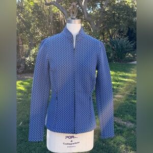 J McLaughlin "Billie" full-zip track/yoga/activewear jacket - size XS